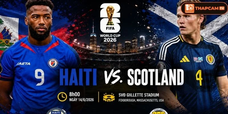 Lịch sử đối đầu Haiti vs Scotland không có trận cầu nào đối đầu trước đó.