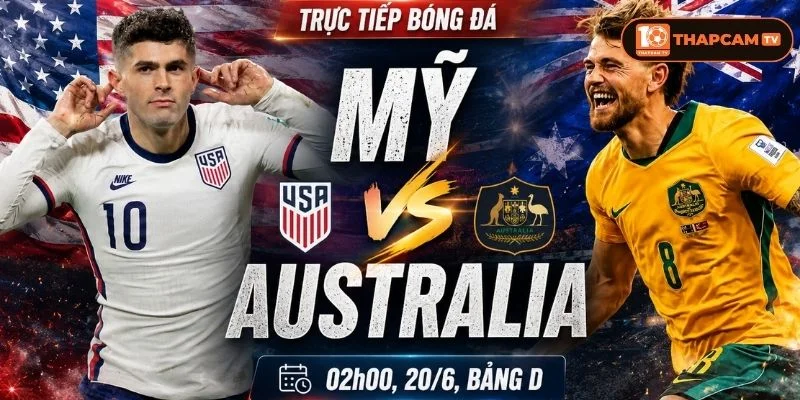 Soi kèo nhà cái Mỹ vs Úc từ ThapCam TIVI hé lộ nhiều thông tin thú vị.