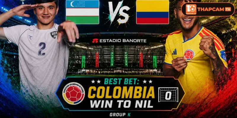 Cả Uzbekistan và Colombia đều sẽ ra sân với đội hình đầy đủ.
