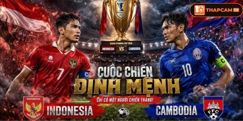 Lịch sử đối đầu Indonesia vs Campuchia cho thấy hai đội bóng có nhiều duyên nợ.