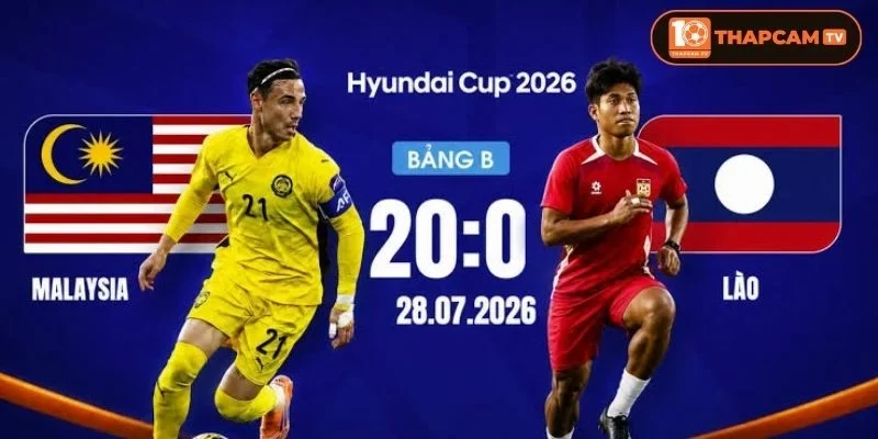 Soi kèo nhà cái Malaysia vs Lào từ ThapCam TIVI hé lộ nhiều thông tin thú vị.