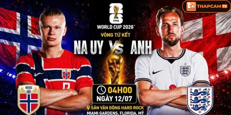 Soi kèo nhà cái Na Uy vs Anh là kèo đấu cân sức tại vòng 1/8.